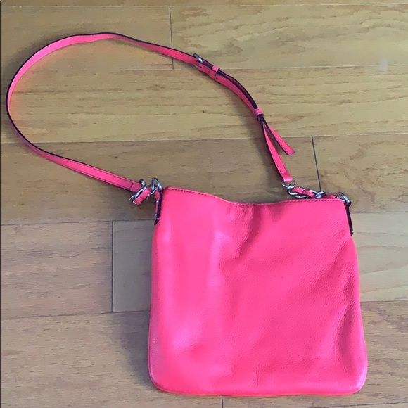 Kate Spade cobble leather coral bag - Picture 7 of 8